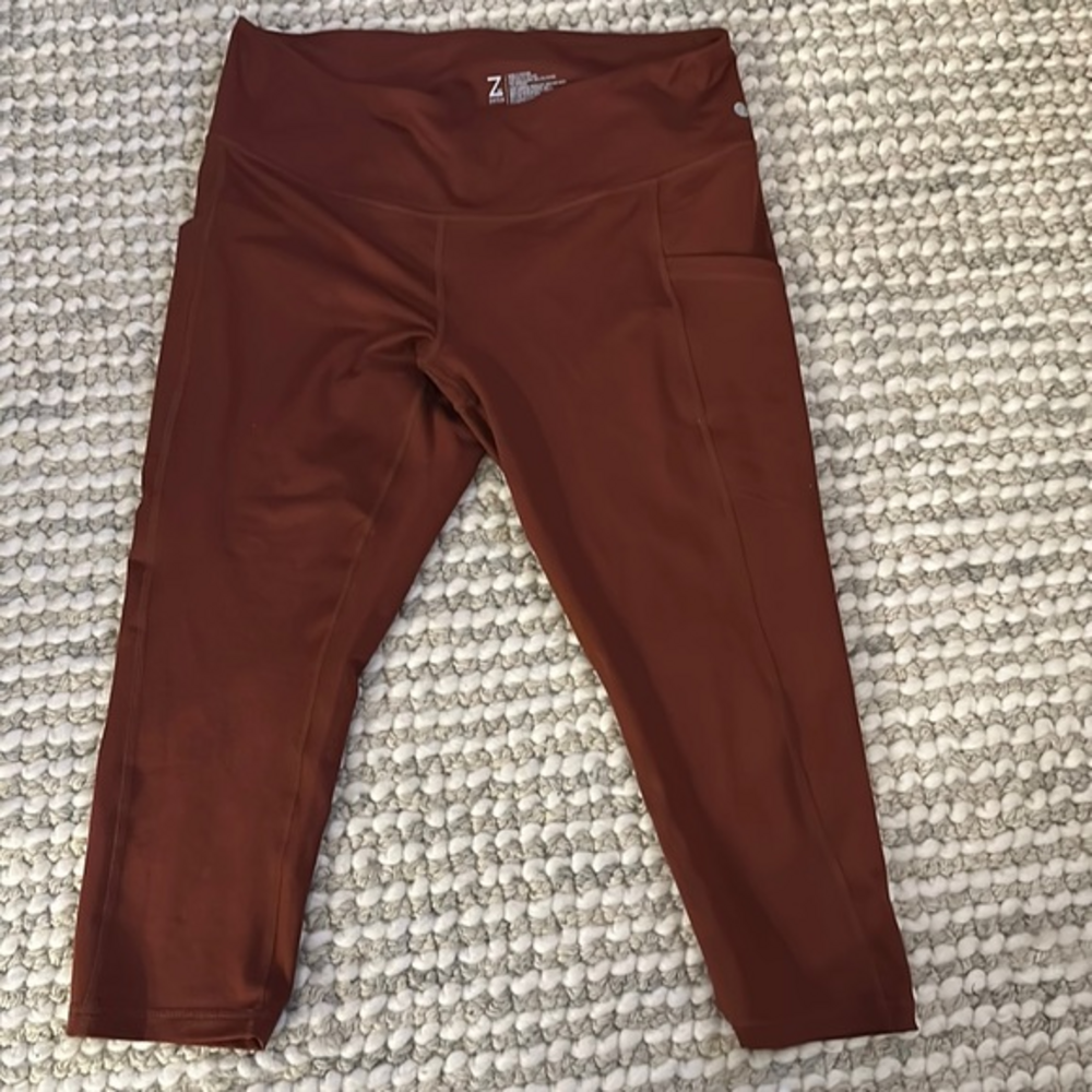 Mauve Workout Leggings XL Z by Zella NWOT‎